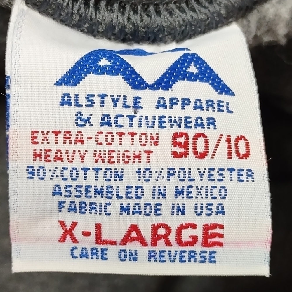 Alstyle Apparel  Las Vegas Nevada Men's Gray Sweat Shirt Size XL - Picture 6 of 6